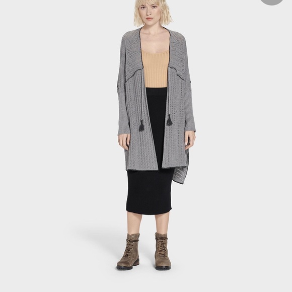 UGG Riley Long Cardigan Sweater - Picture 2 of 5